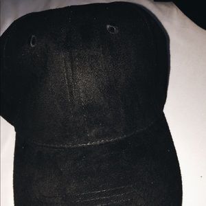 Suede Baseball Cap